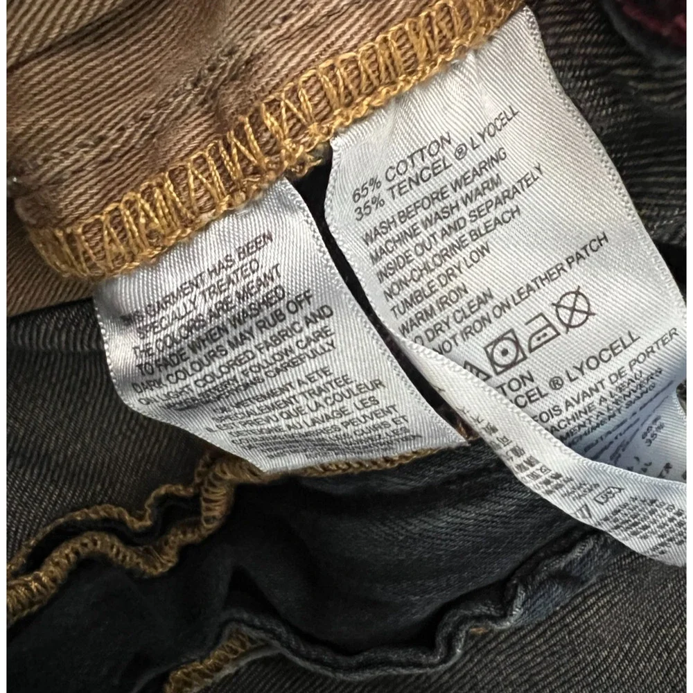 Tommy Bahama Relaxed Mens Jeans 38x27 Dark Wash Blue Stretch Straight Leg Denim